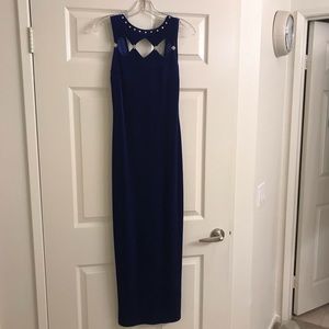 ⭐️SALE - Blue Velvet Formal Dress